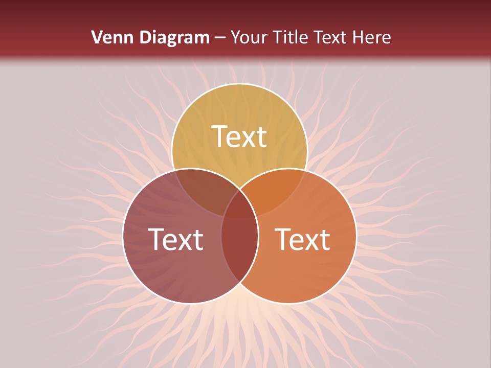 Flare Shine Hot PowerPoint Template