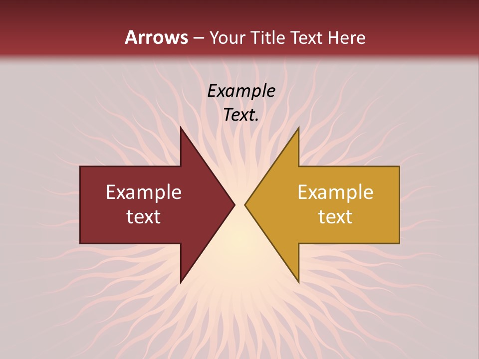 Flare Shine Hot PowerPoint Template