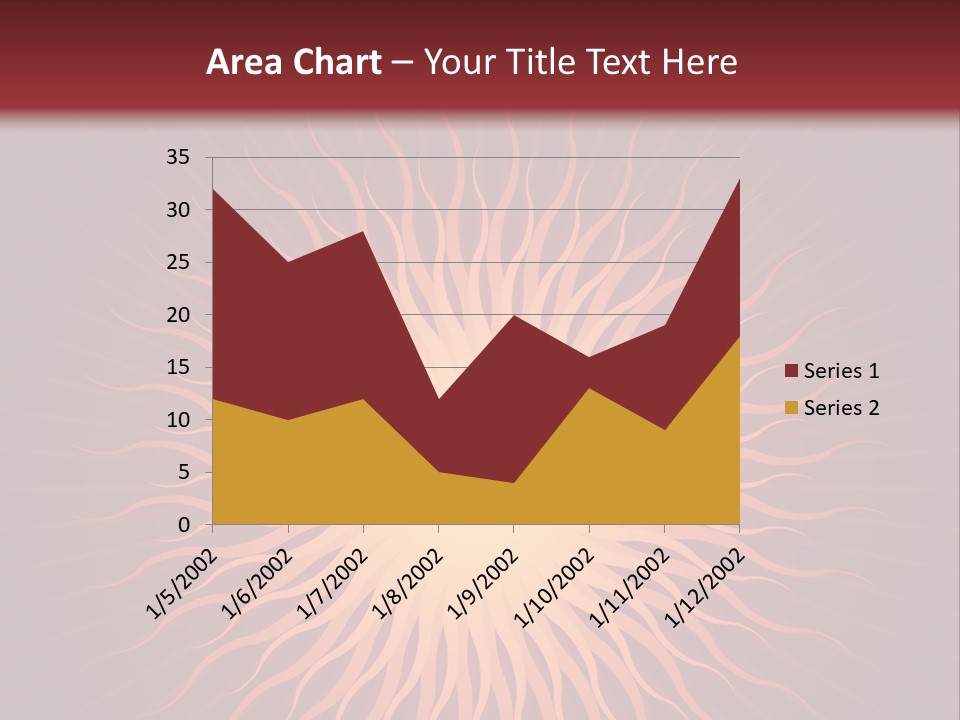 Flare Shine Hot PowerPoint Template