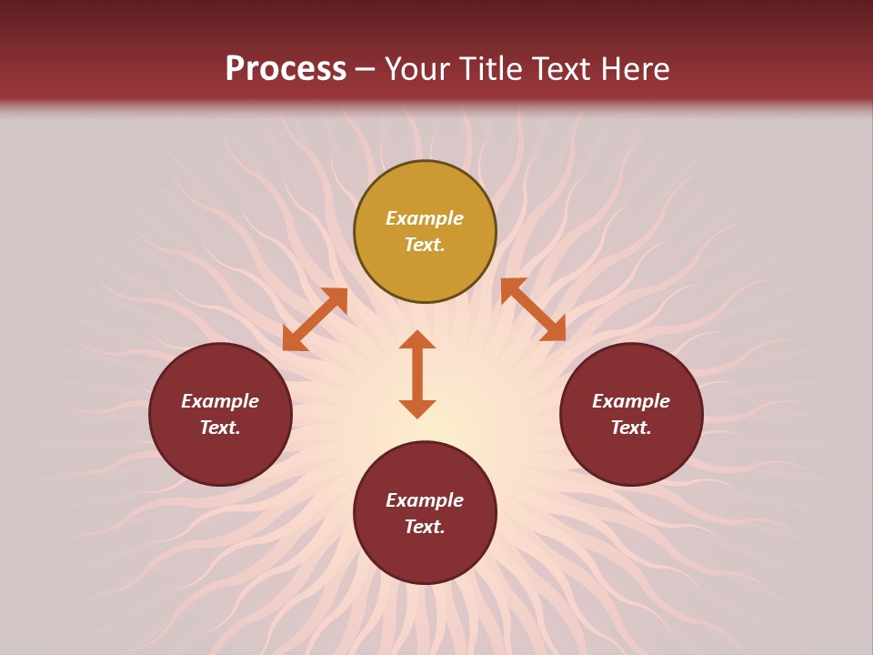 Flare Shine Hot PowerPoint Template