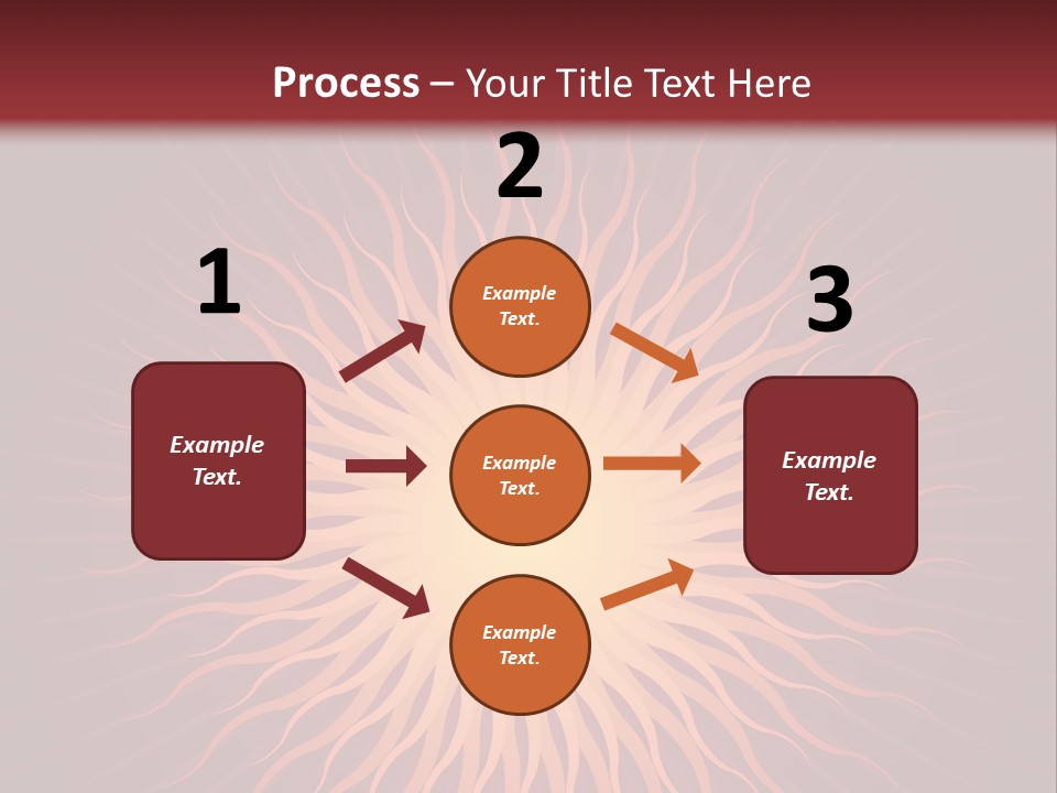 Flare Shine Hot PowerPoint Template