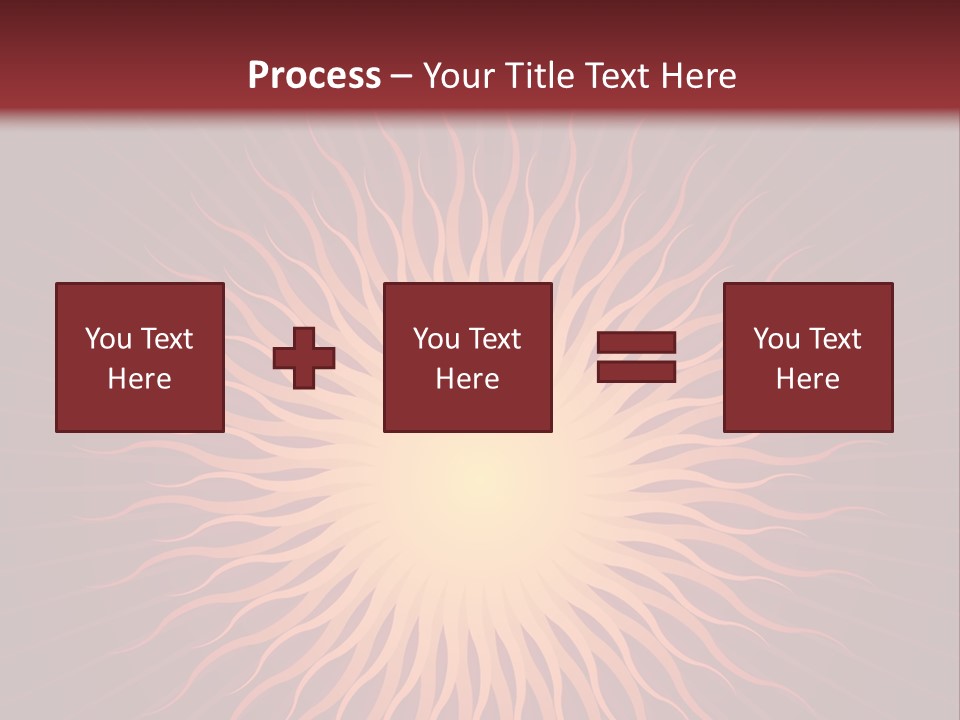 Flare Shine Hot PowerPoint Template