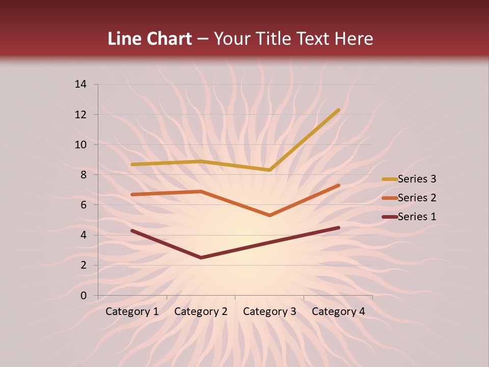 Flare Shine Hot PowerPoint Template