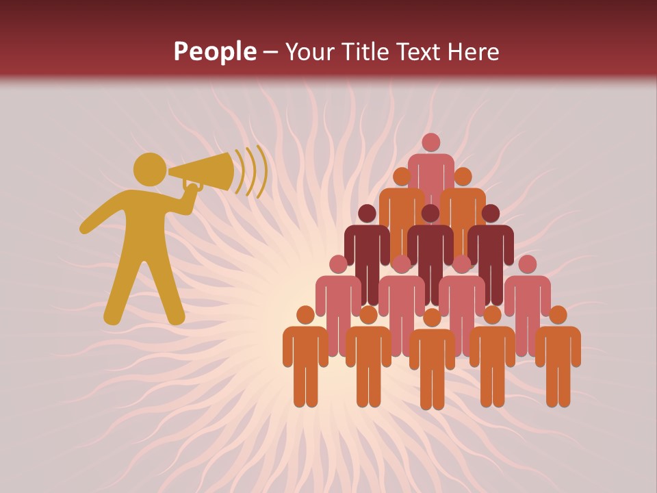 Flare Shine Hot PowerPoint Template