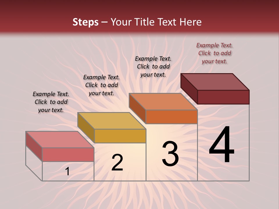 Flare Shine Hot PowerPoint Template