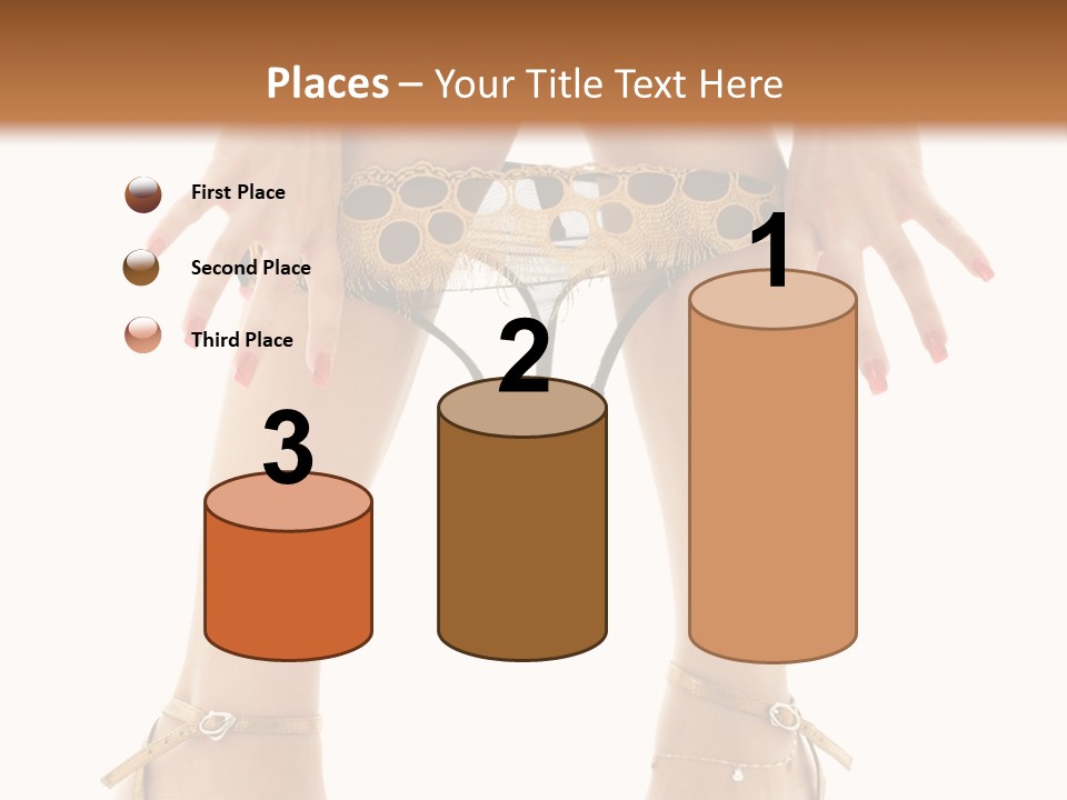 Underwear Black High PowerPoint Template