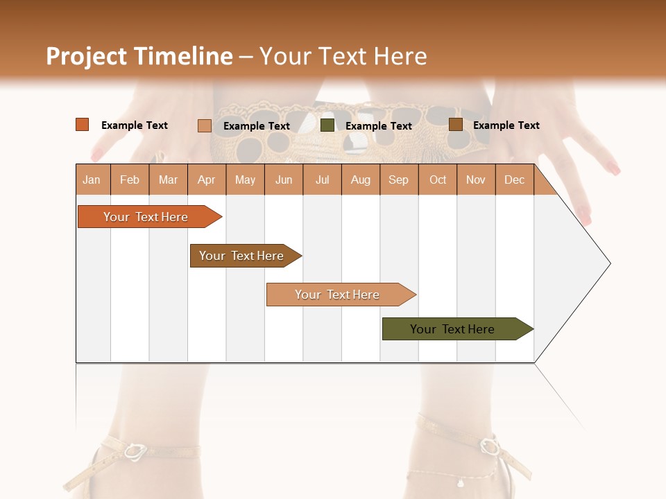 Underwear Black High PowerPoint Template