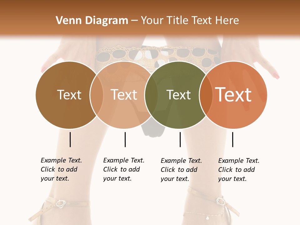 Underwear Black High PowerPoint Template