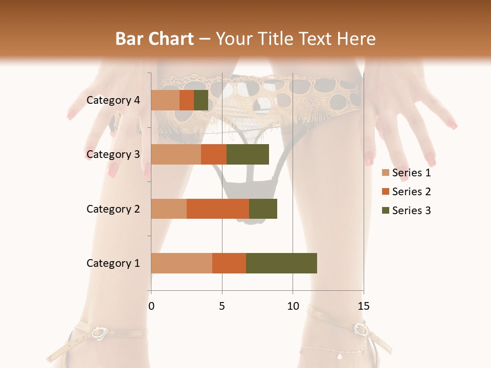 Underwear Black High PowerPoint Template