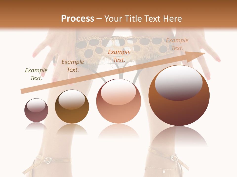Underwear Black High PowerPoint Template