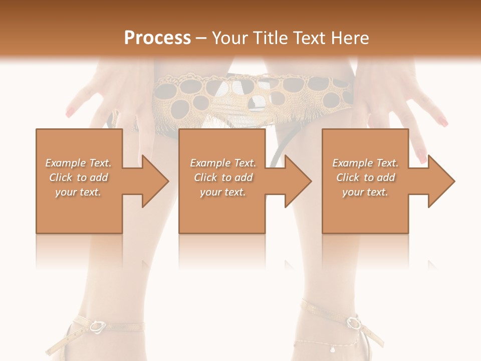 Underwear Black High PowerPoint Template