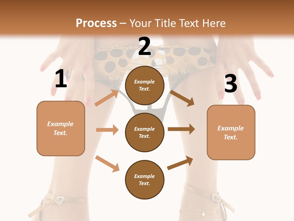 Underwear Black High PowerPoint Template