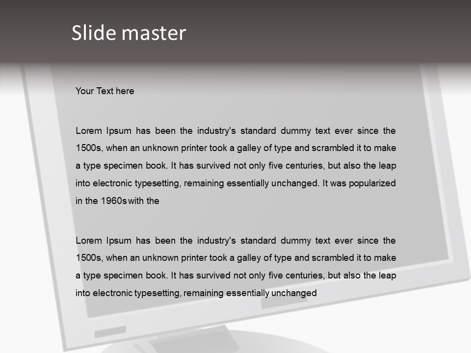 Telly Business Video PowerPoint Template