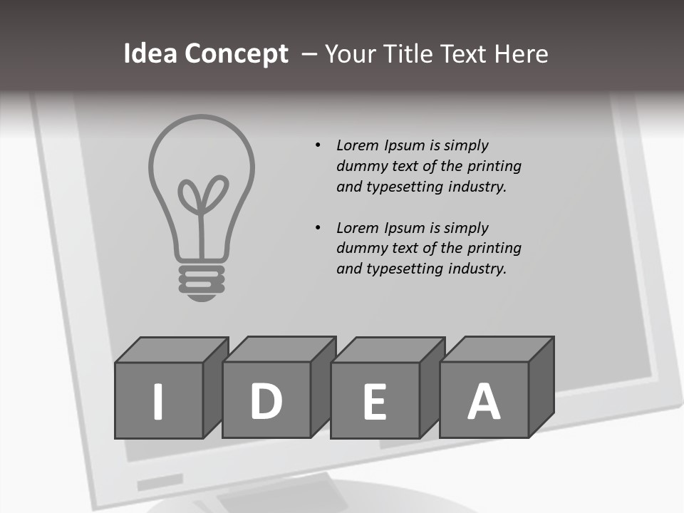 Telly Business Video PowerPoint Template