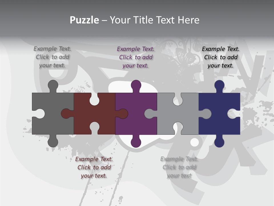 Lights Snowflakes Ornaments PowerPoint Template