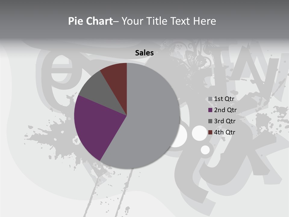 Lights Snowflakes Ornaments PowerPoint Template
