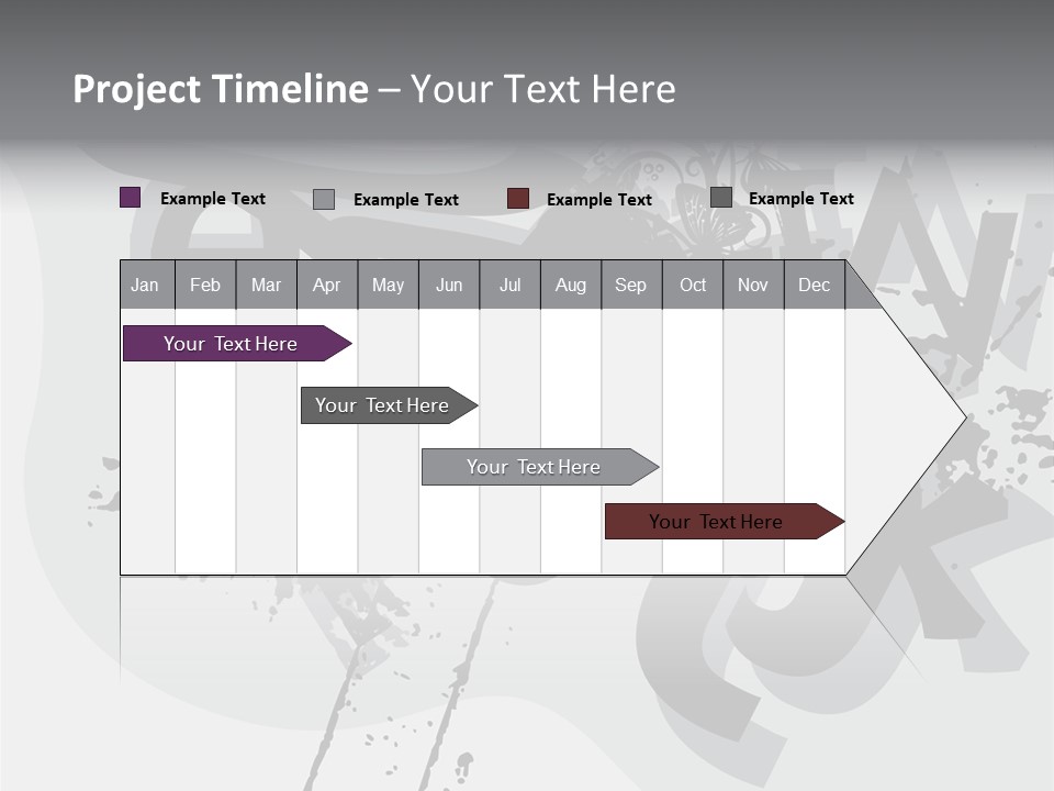Lights Snowflakes Ornaments PowerPoint Template