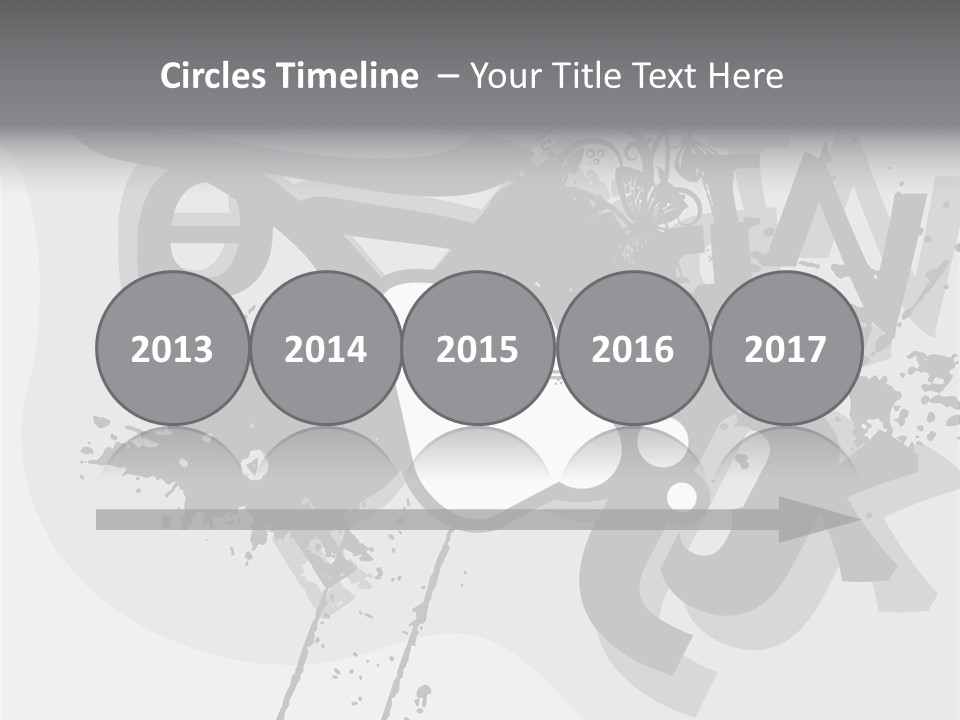 Lights Snowflakes Ornaments PowerPoint Template