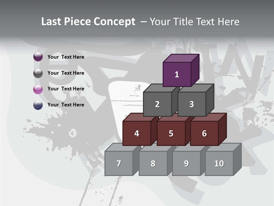 Lights Snowflakes Ornaments PowerPoint Template