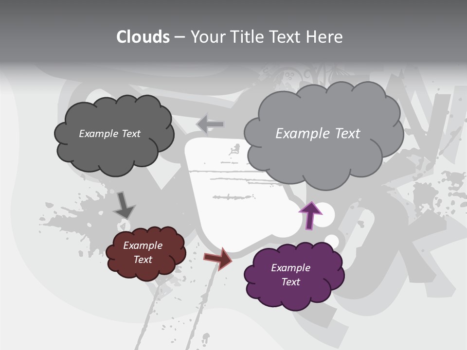Lights Snowflakes Ornaments PowerPoint Template
