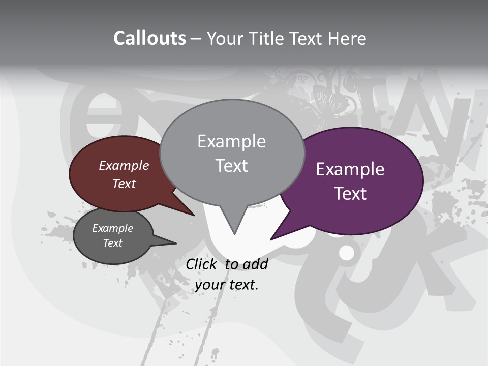 Lights Snowflakes Ornaments PowerPoint Template