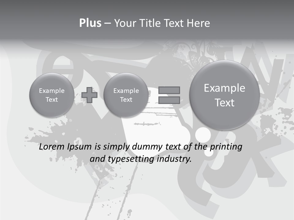 Lights Snowflakes Ornaments PowerPoint Template