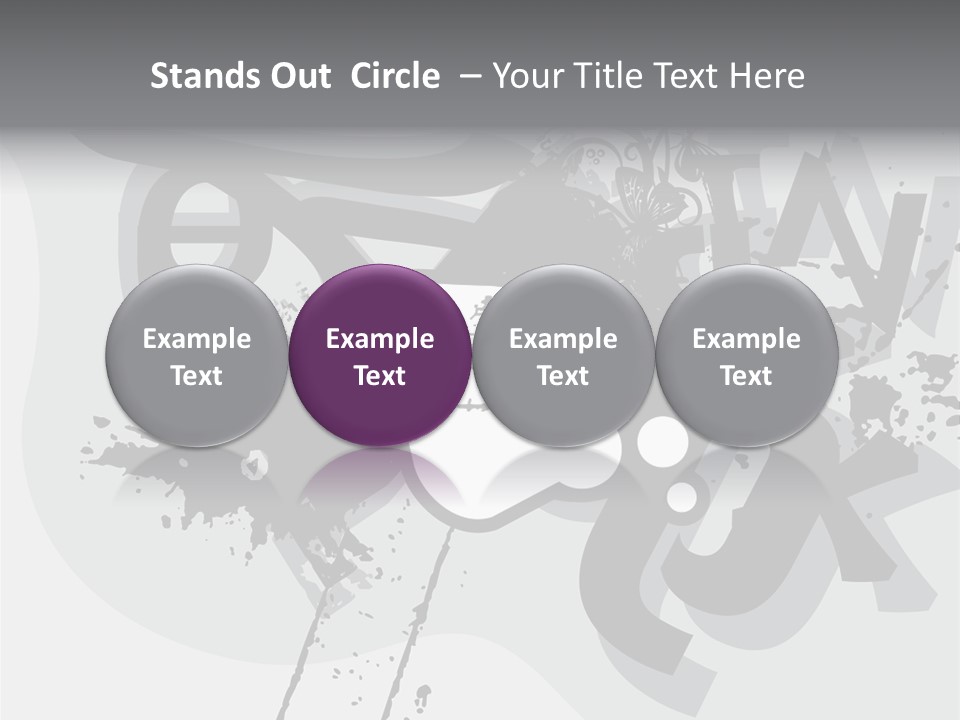 Lights Snowflakes Ornaments PowerPoint Template