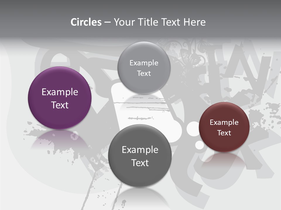 Lights Snowflakes Ornaments PowerPoint Template