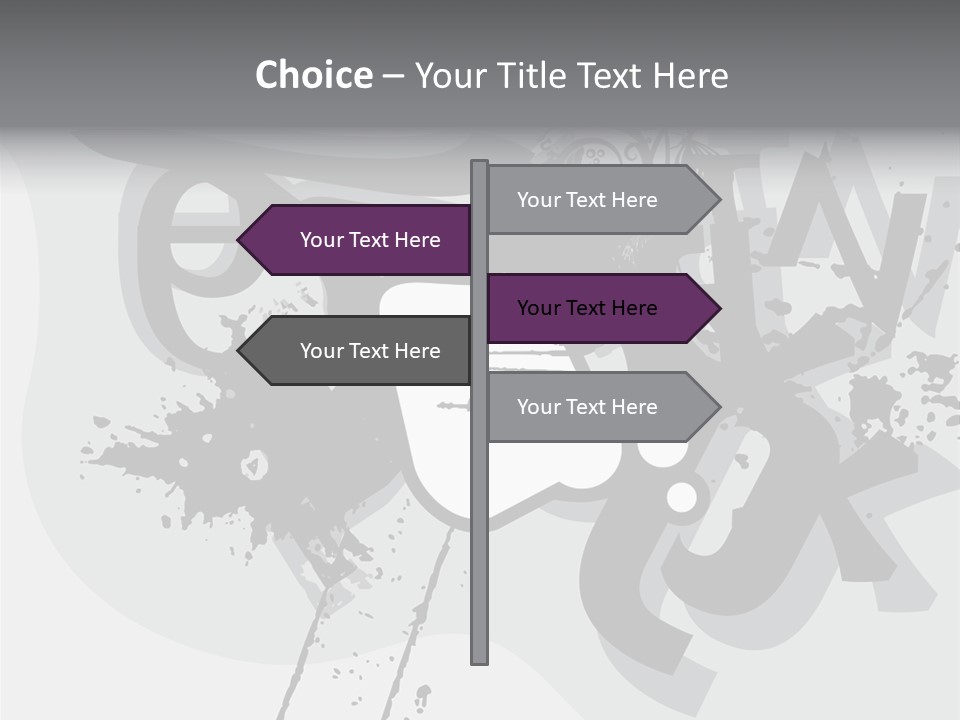 Lights Snowflakes Ornaments PowerPoint Template