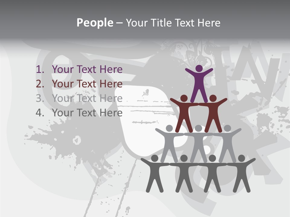 Lights Snowflakes Ornaments PowerPoint Template