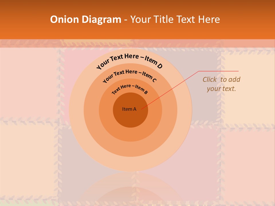 Sewn Tan Brown PowerPoint Template