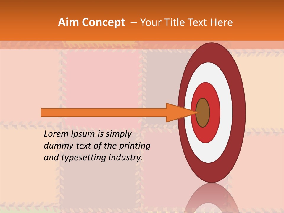 Sewn Tan Brown PowerPoint Template