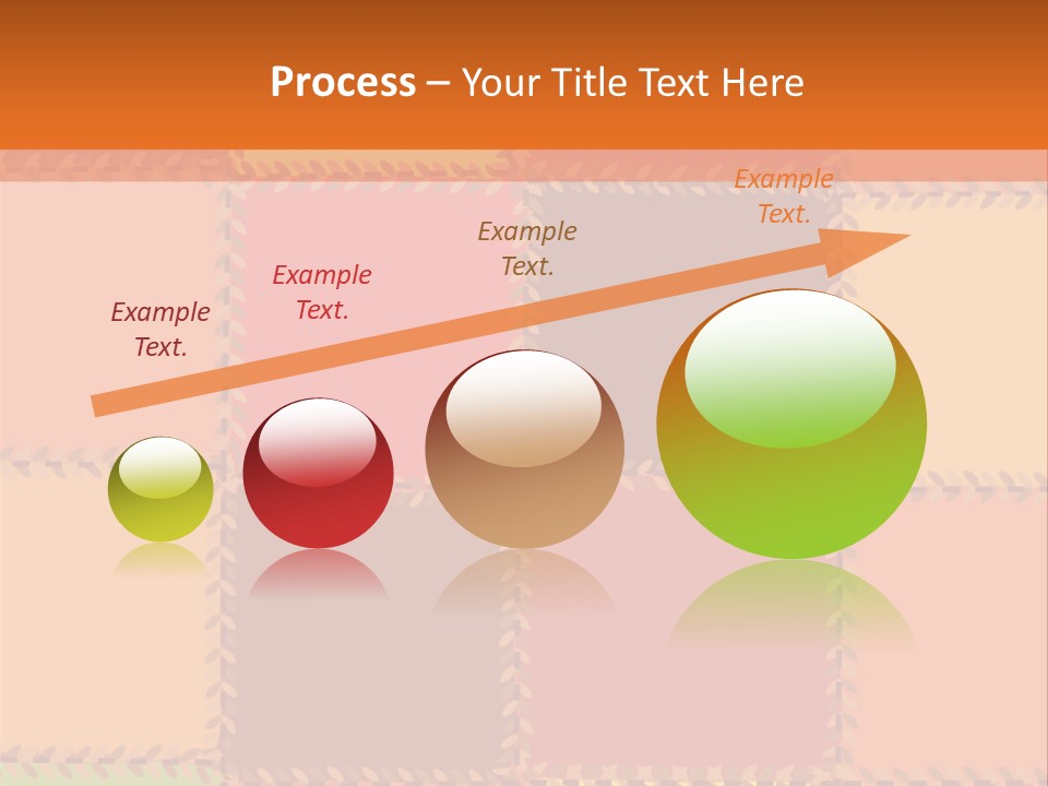 Sewn Tan Brown PowerPoint Template