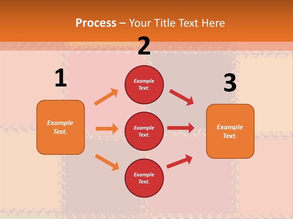 Sewn Tan Brown PowerPoint Template