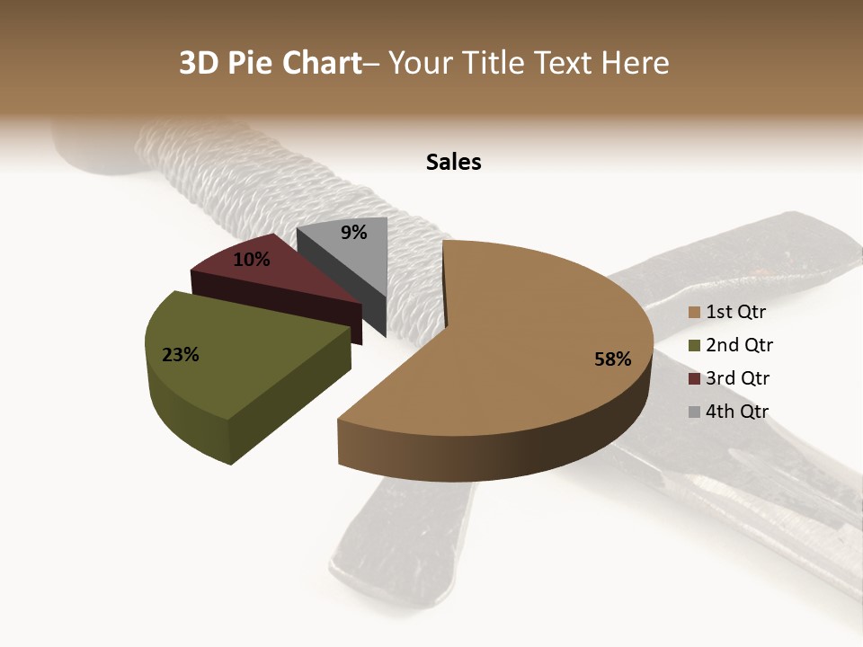 Sharp Isolated Chinese PowerPoint Template