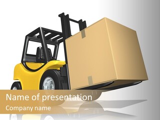 Forktruck Tore Package PowerPoint Template