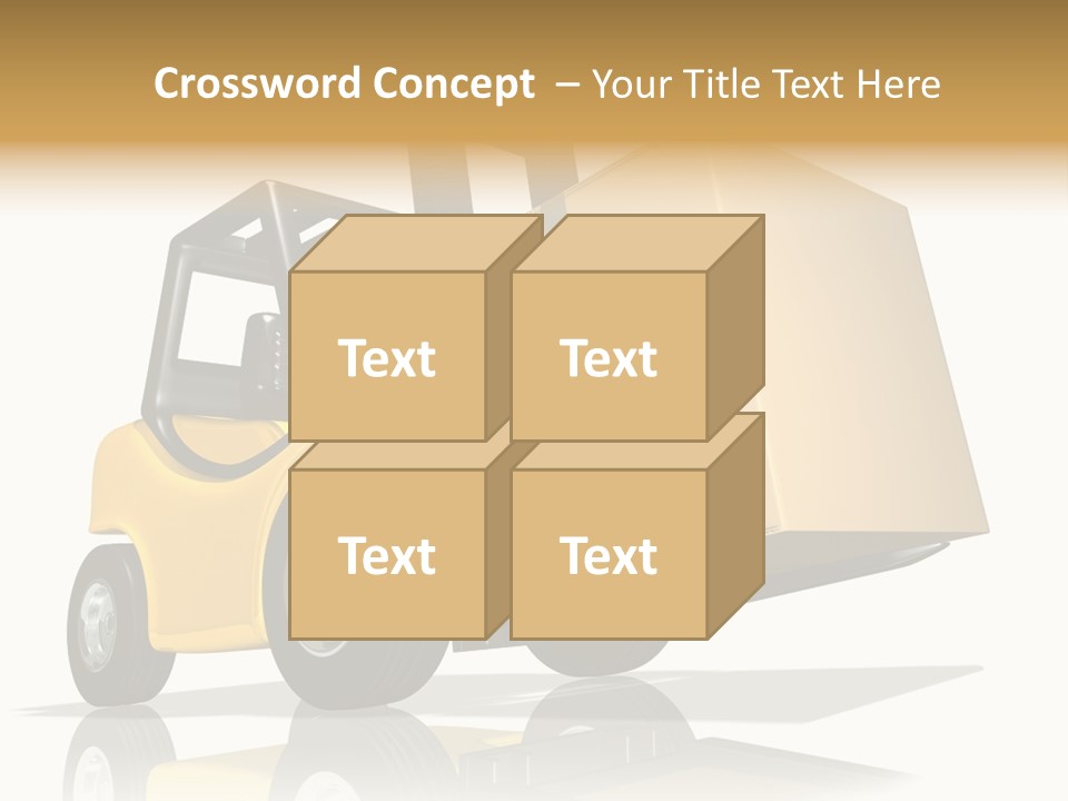 Forktruck Tore Package PowerPoint Template
