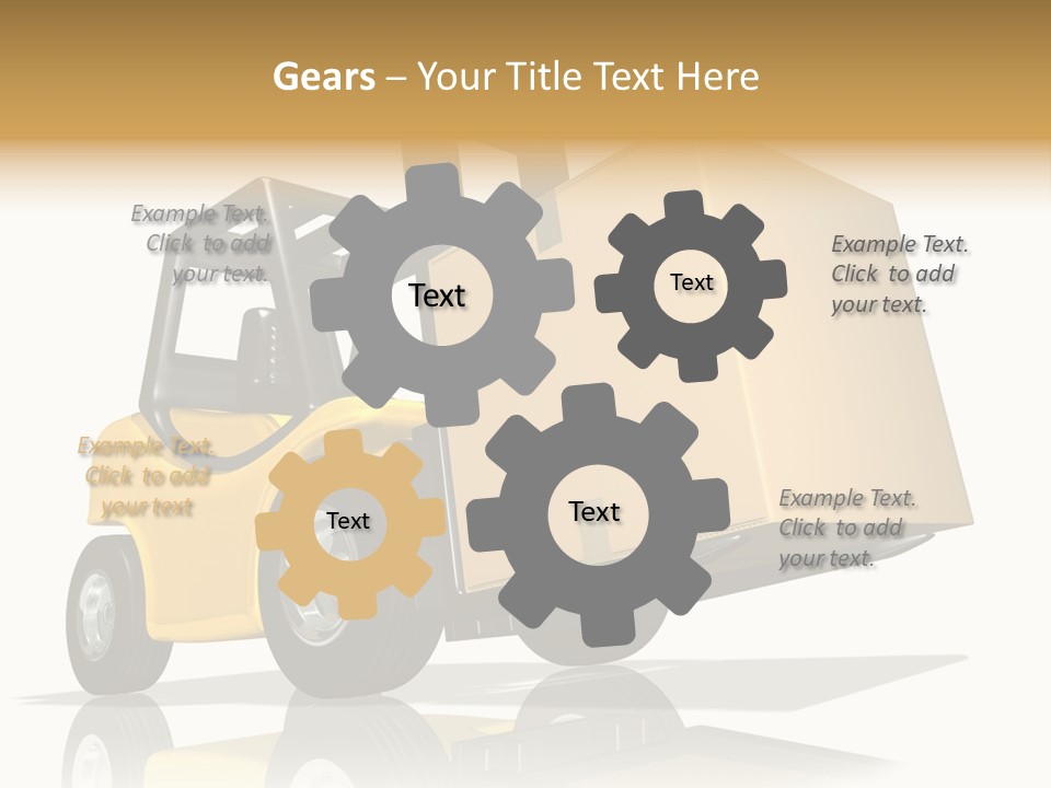 Forktruck Tore Package PowerPoint Template