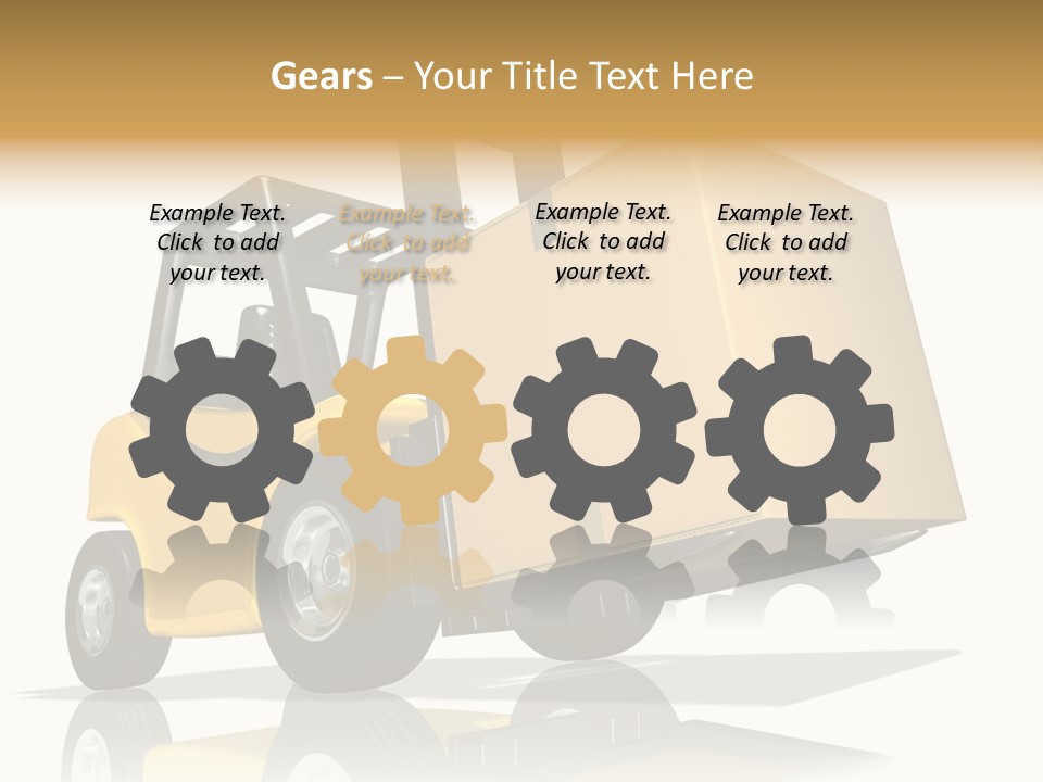Forktruck Tore Package PowerPoint Template