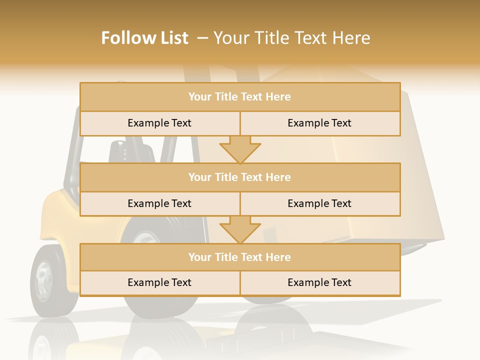 Forktruck Tore Package PowerPoint Template