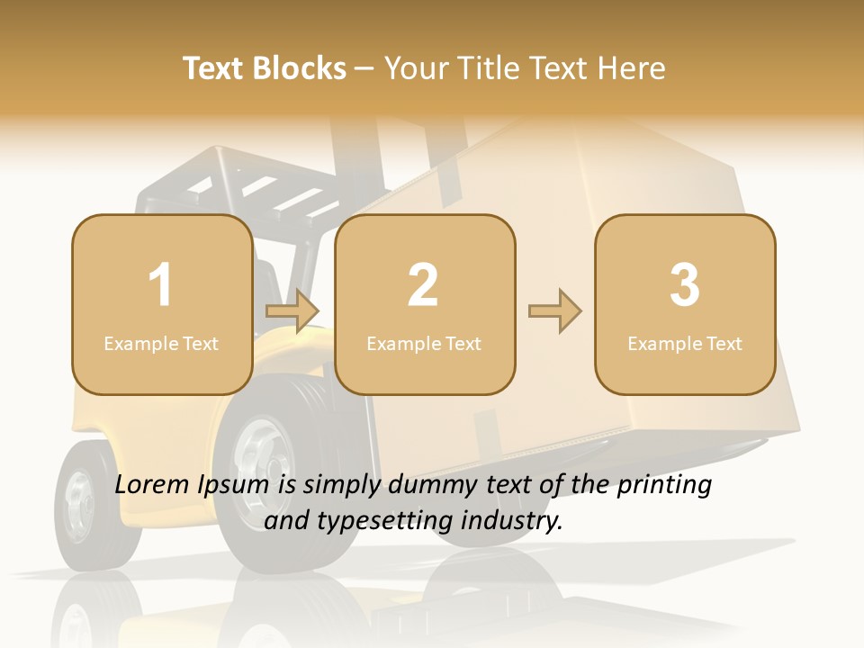 Forktruck Tore Package PowerPoint Template