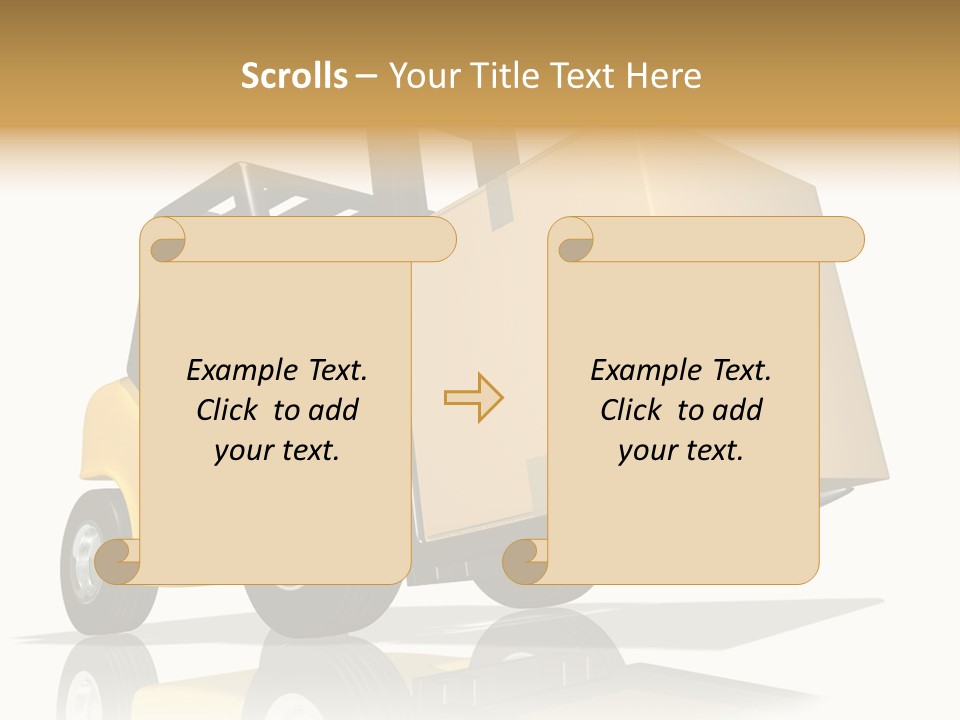 Forktruck Tore Package PowerPoint Template