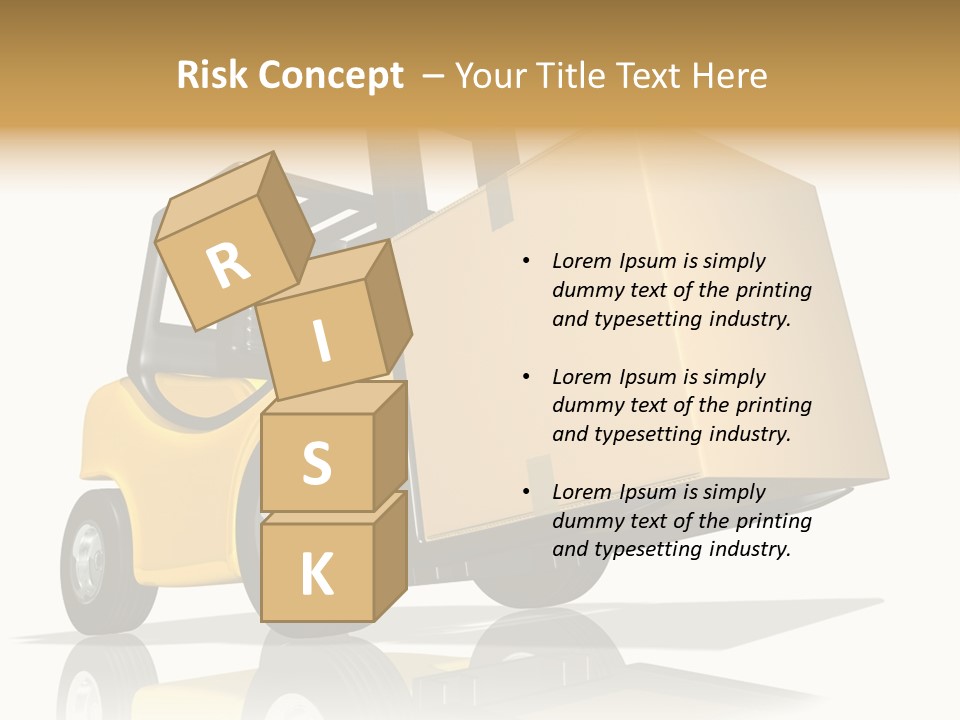 Forktruck Tore Package PowerPoint Template