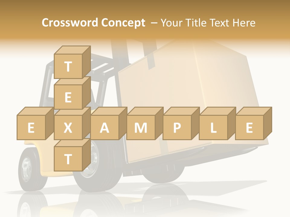 Forktruck Tore Package PowerPoint Template