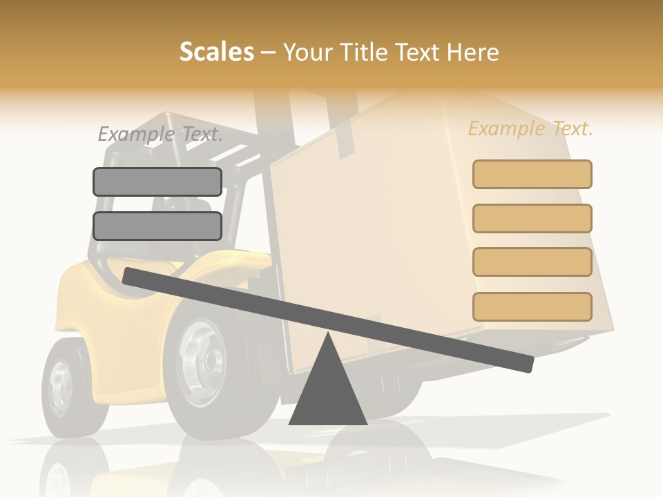 Forktruck Tore Package PowerPoint Template