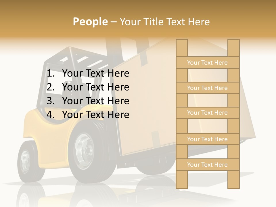 Forktruck Tore Package PowerPoint Template