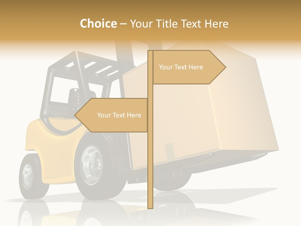 Forktruck Tore Package PowerPoint Template