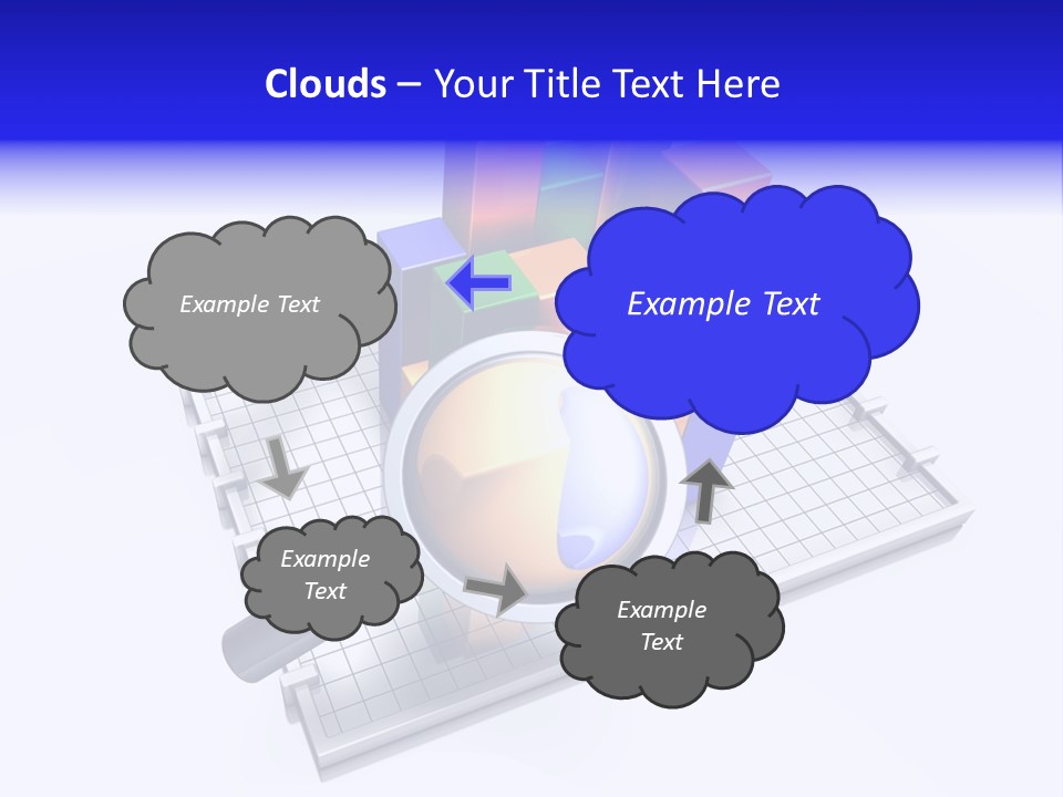 Funding Earning Tock PowerPoint Template