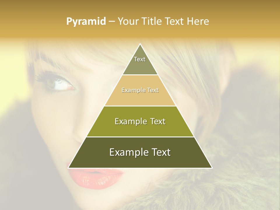 Colors Glamour Woman PowerPoint Template