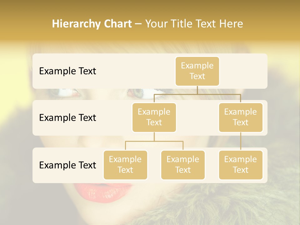 Colors Glamour Woman PowerPoint Template